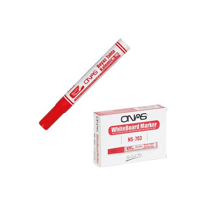 Красный маркер Onas - упаковка из 12 шт.