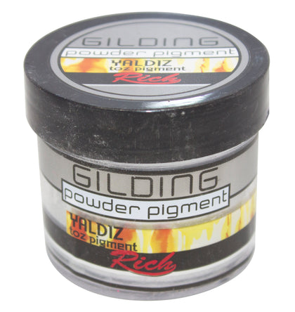 Порошковый пигмент Rich Gilding Powder, 60 куб.см, серебро