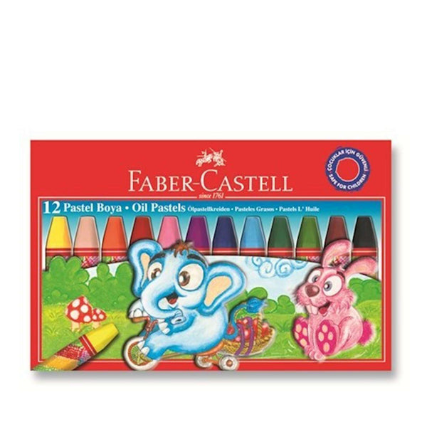 Faber-Castell Pastel  Boya – Karton Kutu 12 Renk