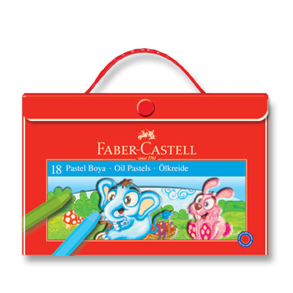 Faber-Castell Çantalı Pastel  Boya - 18 Renk