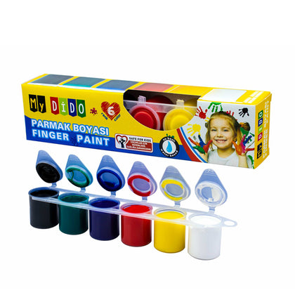 Краска для пальцев My Dido (6 цветов)