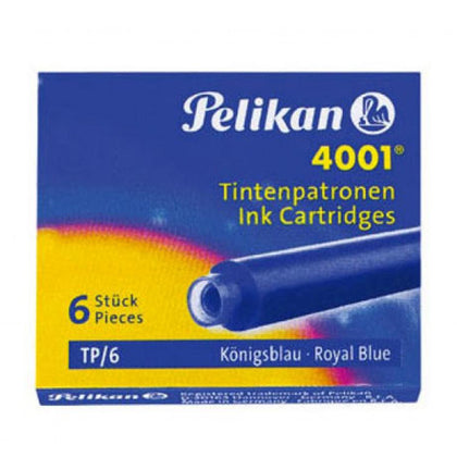Тюбик перьевой ручки Pelikan — королевский синий — 6 шт.