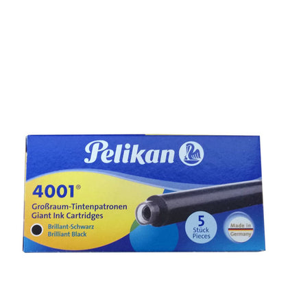 Картридж для ручек Pelikan 4001 Giant Royal Blue — 5 шт.