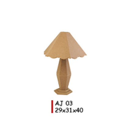 Деревянный абажур 29X31X40CM - AJ03
