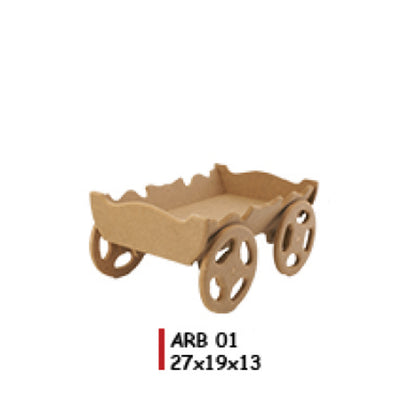 Деревянный автомобиль 27X19X13CM - ARB01