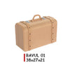 Деревянный чемодан маленький 38X27X21CM - BV01