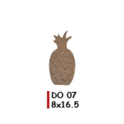 Деревянный декоративный предмет 8X16,5 см - DO07