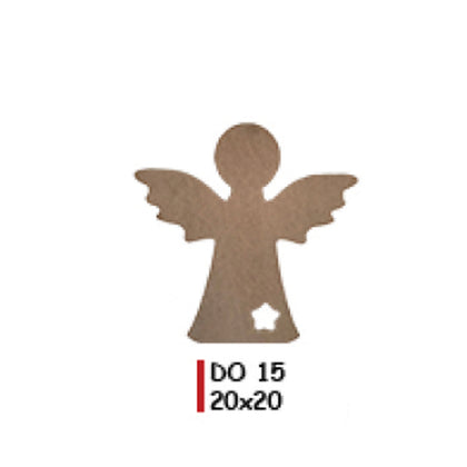 Деревянный декоративный предмет 20X20CM - DO15