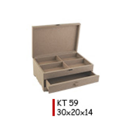 Деревянный ящик 30X20X14CM - KT59 - 60