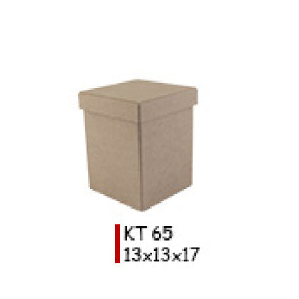 Деревянный ящик 13X13X17CM - KT65