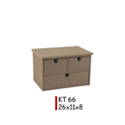 Деревянный ящик 26X11X8CM - KT66