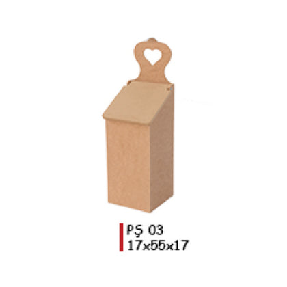 Деревянный держатель для сумок 17X55X17CM - PŞ03
