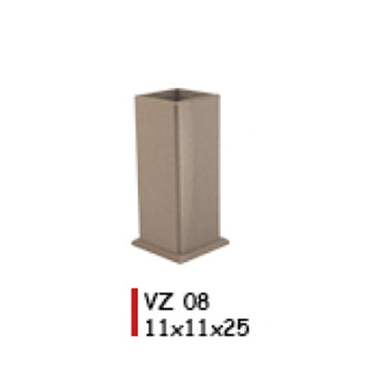 Деревянная ваза 11X11X25CM - VZ08