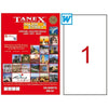 Tanex TW-2000 Lazer Etiket 210x297mm (100 Adet)